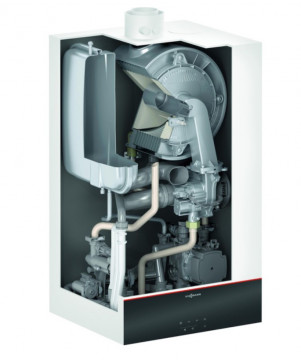 Poza Interior centrala termica in condensatie Vitodens 100, 25kw, model 2021.jpg